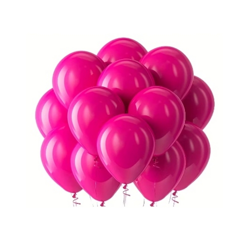 Regular Dark Pink Latex Balloons