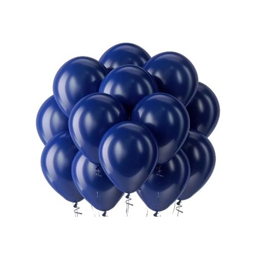 Regular Navy Blue Latex Balloons