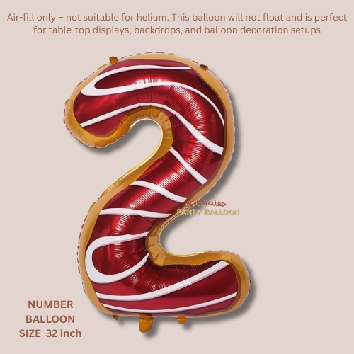 Number size 32 inch Foil Balloons - Image 4