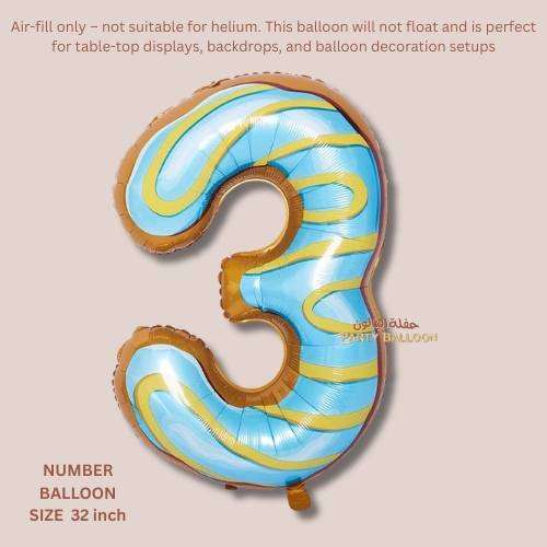 Number size 32 inch Foil Balloons - Image 5