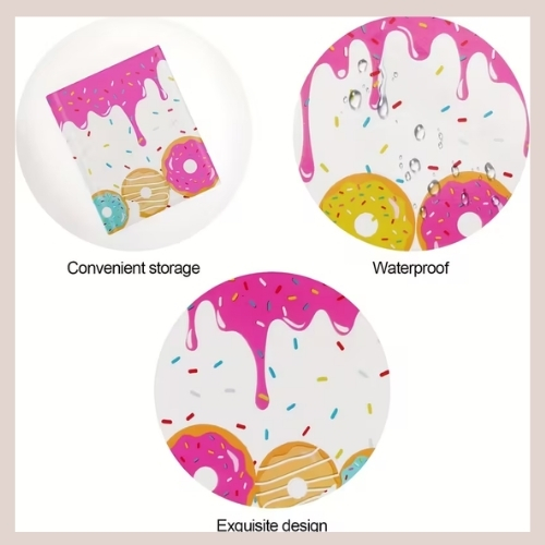 Donut Themed - Disposable Table Cover - Image 3